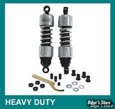 AMORTISSEURS - 12.5" / 31.75CM - PROGRESSIVE SUSPENSION - SERIE 412 - HEAVY DUTY - DYNA - CHROME - 974321