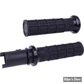 - POIGNEES - ODI - Hart-Luck Signature V-Twin Lock-On™ Grip SET - TIRAGE ELECTRONIQUE 23UP - NOIR / NOIR  - V31HTC-BB-B