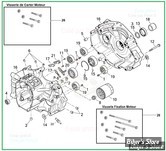 ECLATE J - PIECE N° 00 - ECLATE PIECES CARTER MOTEUR - MILWAUKEE EIGHT 17UP