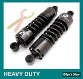 AMORTISSEURS - 12.5" / 31.75CM - PROGRESSIVE SUSPENSION - SERIE 412 - HEAVY DUTY - NOIR - 412-4001B -974009