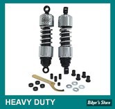 AMORTISSEURS - 12.5" / 31.75CM - PROGRESSIVE SUSPENSION - SERIE 412 - HEAVY DUTY - TOURING 09UP - CHROME-974437