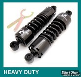 AMORTISSEURS - 12.5" / 31.75CM - PROGRESSIVE SUSPENSION - SERIE 412 - HEAVY DUTY - TOURING 80/08 - NOIR - 412-4019B-974288