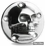 Cache allumage - TWIN CAM 99UP - SKULL 3D - CHROME