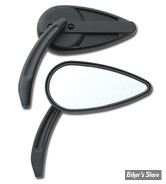 Retros Teardrop - Custom Chrome - Noir - Vintage