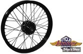 19 x 2.15 - Roue avant 40 rayons Jammer noire - Narrow Glide 