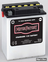 Batterie - 66006-70 - 12N74A - Motor Factory