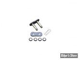 - ATTACHE RAPIDE A CLIP - O-RING - CUSTOM CHROME - Finition : Naturel