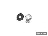 - PIGNON DE SORTIE DE BOITE 24 DENTS - BIGTWIN 36/85 4 VITESSES - OEM 00000-00 : PIGNON DEPORTE - CUSTOM CHROME