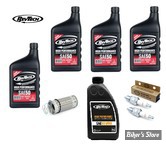 KIT HUILE MINÉRALE - Kit Vidanges BIG TWIN 1975/1984 - REVTECH AVEC BOUGIES HD - MINERALE