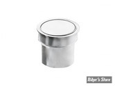 Bouchon a souder - CUSTOM CHROME - Stainless Steel Weld-In Pop-Up Gas Cap - Vented  : BOUCHON DE REMPLACEMENT - ALU