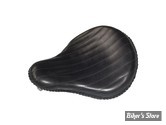 SELLE SOLO UNIVERSELLE - LARGEUR 305MM - La Rosa Design - Chopper/Bobber - Bad Ass - Sheldron - 16 - NOIR - SLST-090350