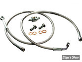 -  DURITE DE FREIN ARRIÈRE - SOFTAIL FLST 84/99 - LONGUEUR : +000 - OEM 40957-87C / 40957-87 - GOODRIDGE - INOX - HDT8217-A/CL
