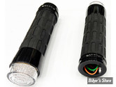 POIGNEES - RBS - 84UP - SOFTTOUCH - AVEC CLIGNOTANTS LED - NOIR - RBS 00-7015E