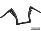 GUIDON Z-BAR STYLE HAUTEUR : 11" - GUIDON Z-BAR STYLE - GUIDON FRED KODLIN - BONANZA FAT BAR - LOW - HAUTEUR : 11" - NOIR