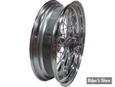 16 x 3.00 - ROUE ARRIERE 40 RAYONS - SPORTSTER / SOFTAIL / FXR / DYNA 97/99 - CHROME
