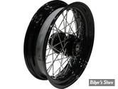 16 x 3.00 - ROUE ARRIERE 40 RAYONS - SPORTSTER / SOFTAIL / FXR / DYNA 97/99 - NOIR