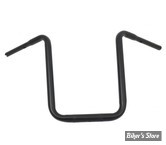 GUIDON 32MM SUR RISERS 32MM / GUIDON APEHANGER - HAUTEUR : 43.00CM / 17" - SANTEE - NOIR