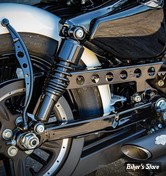 - COUVRE CHAINE/COURROIE SUPERIEUR  - SPORTSTER 2010/2020 - RICK'S - HOLE Softail Belt Guard - NOIR BRILLANT - 35-BSOK000-SG