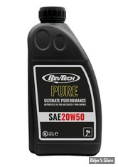 Huile moteur 20W50 SAE - Ultimate Performance Pure Motorcycle Engine Oil - Le bidon d un quart (0.946 litres).