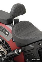 DOSSIER CONDUCTEUR - INDIAN SCOUT / SIXTY - DRAG SPECIALTIES - DIAMOND STYLE DESIGN - NOIR