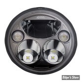 7" - OPTIQUE CUSTOM DYNAMICS  - 7" TRUBEAM® LED HALO HEADLAMP - NOIR - CDTB-7-B