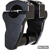 POUR GUIDON Ø 25.40 MM - RISERS PIVOTANTS - ROX SPEED FX - PATRIOT Pivoting Bar Risers for V-Twin Bikes - HAUTEUR : 50,80 MM / 2" - NOIR - 4R-P2RX-01