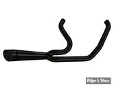 - ECHAPPEMENT - TWO BROTHERS RACING - SOFTAIL M8 FLSB / FLHC - SHORTY TURN OUT 2 EN 1 - NOIR - 005-5120199-BSG- 753212