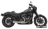 ECHAPPEMENT - BASSANI - SOFTAIL FXBB / FXLR / FXLRS / FXST / FLSL / FXFB / FXLRST / FXRST / FLHC - 2 EN 1 THE RIPPER - CHROME - 1S75E