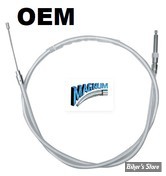 CABLE D'EMBRAYAGE POUR BIGTWIN - LONGUEUR : 135.50 CM - OEM 38599-83 / A - MAGNUM - STERLING CHROMITE II - 3207HE