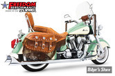 ECHAPPEMENT - FREEDOM PERFORMANCE - INDIAN 2009 / 2013 - SHARKTAIL TRUE DUALS - CHROME - IN00011