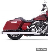 SILENCIEUX - RINEHART RACING - TOURING 17UP 107" / 114" - MUFFLER SLIP-ON 4.5" / EURO 4 - CHROME / EMBOUT : CHROME MOTOPRO 45 - 800-0110C-ECA