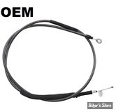 CABLE D'EMBRAYAGE POUR SPORTSTER 86UP - LONGUEUR : 160.00CM - OEM 38699-04 / C / 37000041 - MAGNUM - BLACK PEARL - 42258HE