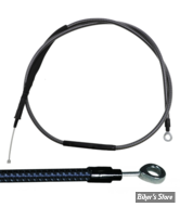 CABLE D'EMBRAYAGE POUR SOFTAIL M8 FLFB/S / FXBB 18UP - LONGUEUR : 178.00 CM - OEM 37200216 - MAGNUM - 70 + 0" - KARBONFIBR - 722814