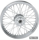 19 x 2.50 - ROUE AVANT 40 RAYONS - SPORTSTER / FX / FXR 78/83 - 19 X 2.50 - OEM 43341-78 - MID USA - CHROMÉE AVEC RAYONS CHROMES