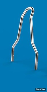 SISSY BAR KHROME WERKS - ROUND - Largeur 7 1/2" - CHROME