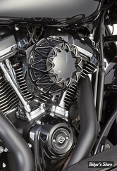 KIT FILTRE A AIR A.NESS - MILWAUKEE EIGHT TOURING 17UP / SOFTAIL 18UP - CROSSFIRE AIR CLEANER KIT - CONTRAST CUT - 600-038