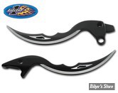ECLATE L - PIECE N° 06 / 08 - KIT LEVIERS - SOFTAIL 96/14 / DYNA 96UP / TOURING 96/07 / SPORTSTER 96/03 - Pro One - noir