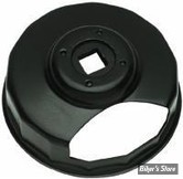 BSAMZO Clé à filtre à huile pour Harley, outil de retrait de bouchon de filtre à huile pour Harley Davidson 1984-2021 filtres de vidange d'huile avec 76 x 14 cannelures (sauf XG