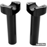 - RISERS DROIT HAUTEUR : 140MM - RISERS  DE POTENCE - HAUTEUR 5.5" - DRAG SPECIALTIES - DROITS - HAUTEUR 5.5" / 14CM - NOIR