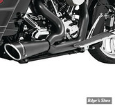 - ECHAPPEMENT FREEDOM PERFORMANCE - SHORTY 2 EN 1 - COMBAT - SOFTAIL 86/17 - NOIR/NOIR SCULPTE