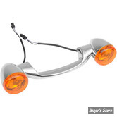 ECLATE K - PIECE N° 16 - BARRE DE CLIGNOTANTS ARRIERE - OEM 68615-04 - BULLET STYLE - TOURING ET FL SOFTAIL - CHROME