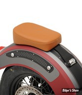 SELLE SOLO - INDIAN SCOUT / SCOUT SIXTY - DRAG SPECIALTIES - PAD PILLION REAR BOBBER - LISSE - MARRON : POUF