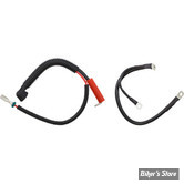 KIT CABLES DE BATTERIE - TOURING 14/16 - OEM 70267-09 / 69200137 -  DRAG SPECIALTIES - E25-0091B-D9