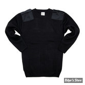 PULL OVER - FOSTEX - WORKING PULLOVER ACRYLIC - NOIR - TAILLE M