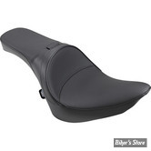 - SELLE DRAG SPECIALTIES - PREDATOR 2-UP SEATWITH EZ GLIDE IITM BACKREST OPTIONS - SOFTAIL 84/99 -  LISSE -  NOIR - SOLAR REFLECTIVE