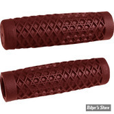 POIGNEES CAOUTCHOUC - ∅ 1" / 25,40MM - ODI - VANS X CULT V-TWIN GRIP SET - GUIDON DE 1" - ROUGE - 573280 / B02VTR