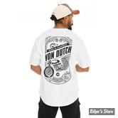 -TEE-SHIRT - VON DUTCH - Frame t-shirt - WHITE - TAILLE L