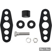 TETE DE FOURCHE - MEMPHIS SHADES - ROAD WARRIOR FAIRING : KIT D'EXTENSION DE PHARE - SPORTSTER 1200X 16/22 - NOIR - MEB9896