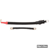 KIT CABLES DE BATTERIE - SOFTAIL 09/17 - OEM 70060-08A / 70082-08A - DRAG SPECIALTIES - E25-0091B-D5