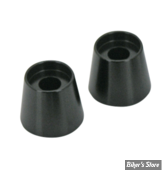 EXTENSIONS DE RISERS  - POUR DIAMETRE DE RISERS / GUIDON DE 25,40MM (1") - HAUTEUR : 25.40MM (1") - DESIGN TAPERED - NOIR